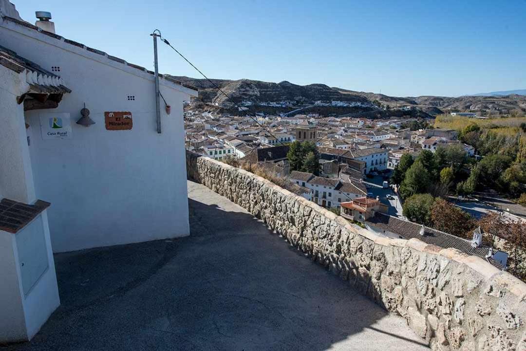 Casas Cueva El Mirador De Galera Guest House Eksteriør bilde